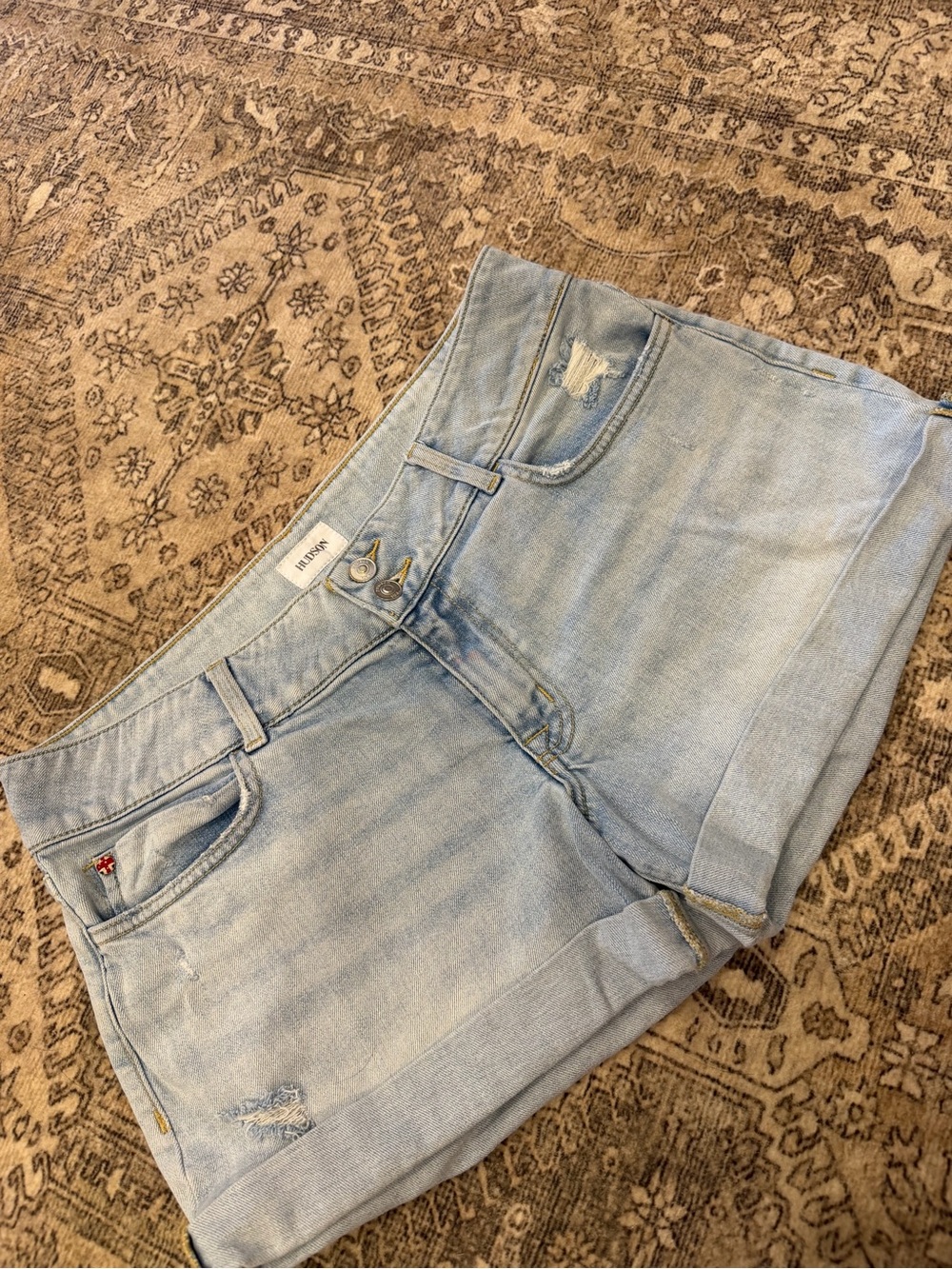 Hudson Jeans Light Blue Women’s Denim Shorts